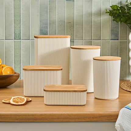 Karaca Massimo 1L Cream Storage Container