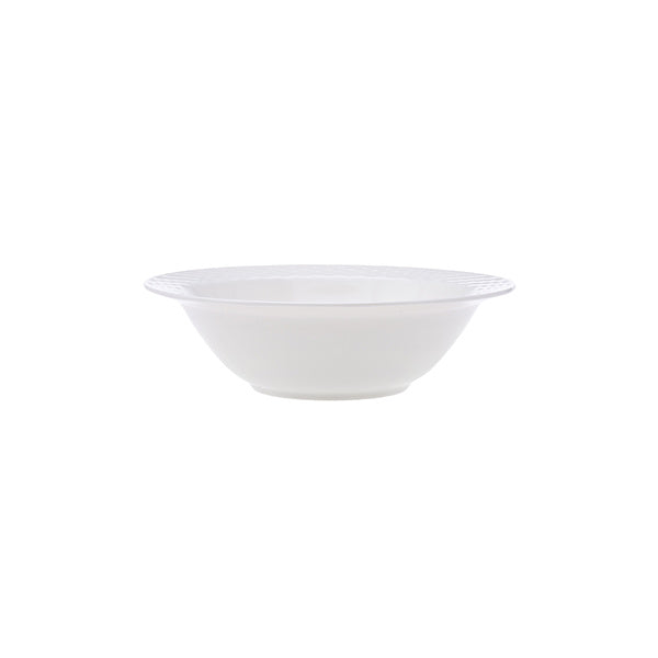 Karaca Polo 23cm Deep Bowl White - Classic Serving Dish