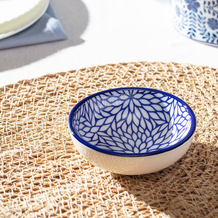 Rêve Bleu Drancy New Bone China Mini Plate - Drop Motif