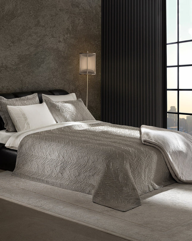 Charente 8-Piece Trousseau Set in Gray - Bedroom Linen