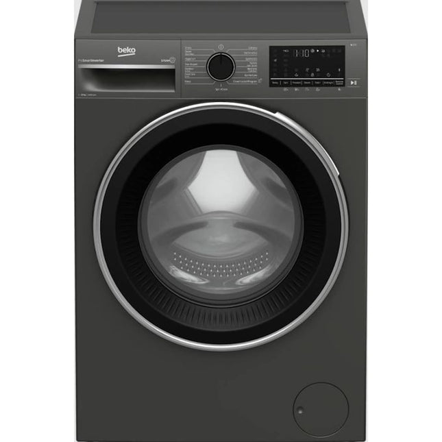 10.10.57.0087BekoBeko Washing Machine 10 kg Manhattan Gray 1400 RPM Inverter 15 Programs