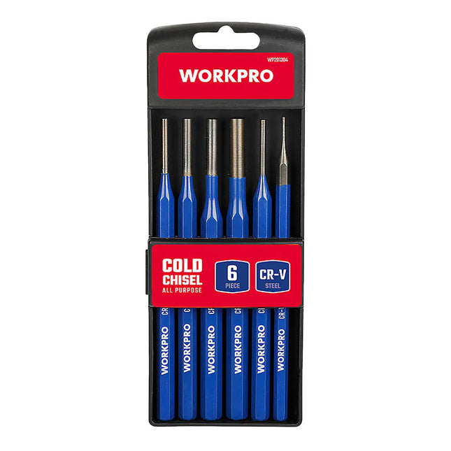 WORKPRO 6-Piece Pin Punch Set | WP201304