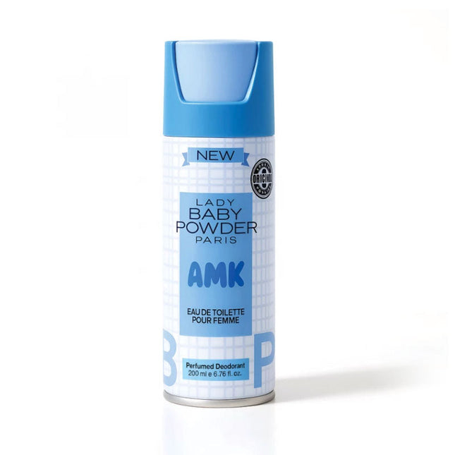 AMK Lady Baby Powder Deodorant Spray for Women 200ml