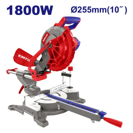 EMTOP 1800W 10" Sliding Mitre Saw