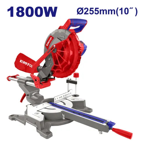 EMTOP 1800W 10" Sliding Mitre Saw