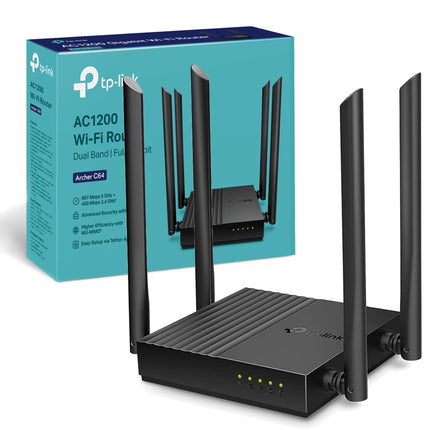 TP-LINK AC1200 WI-FI ROUTER ARCHER C64