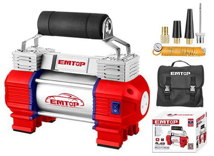 EMTOP Auto Air Compressor 120PSI 12V