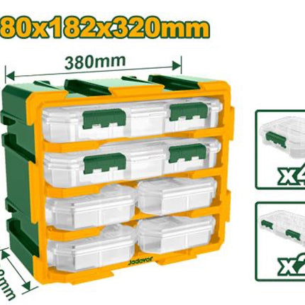  JADEVER 6‑Drawer Modular Storage Tower