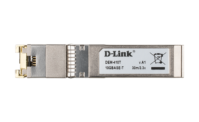 10GBASE-T Copper SFP+ Transceiver 10GBASE-T Copper SFP+ Transceiver