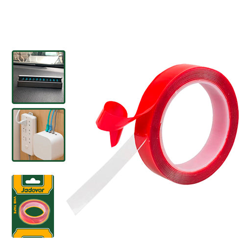 JADEVER Double‑Sided Transparent Tape