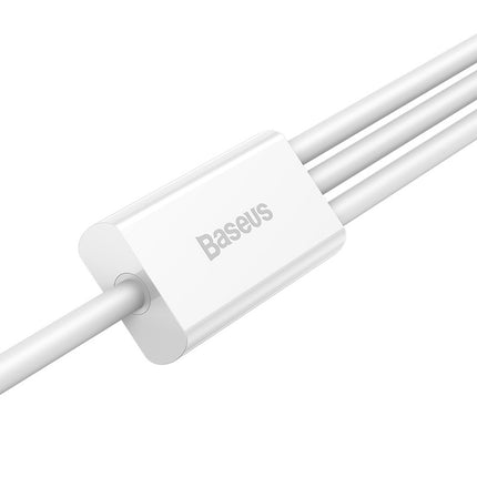 Superior Series Fast Charging Cable USB to M+L+C 3.5A 1m