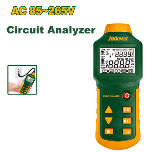 جهاز اختبار RCD/LOOP من Jadever جهاز اختبار RCD/LOOP من Jadever