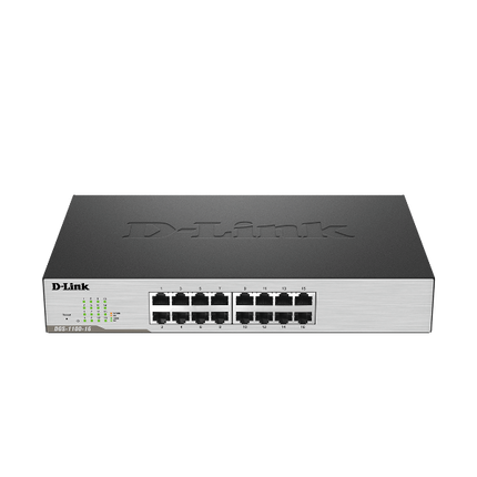 D-Link DGS-F1016P 16 Port Gigabit Unmanaged POE Swit