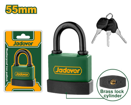Jadever Weatherproof Iron Padlock