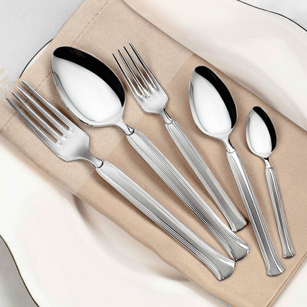 Thor 30-Piece Cutlery Set - Modern Flatware Collection