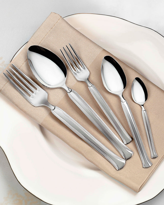 Thor 30-Piece Cutlery Set - Modern Flatware Collection