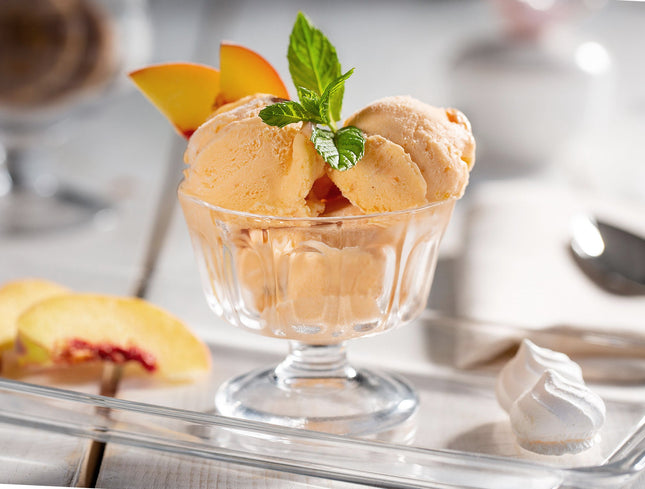 Alouette 2-Piece Ice Cream Bowl Set - Elegant Dessert