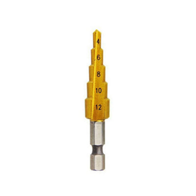 XSDB412 worksite Step Drill Bit 4-12mm From Work Site Precision Tool | XSDB412