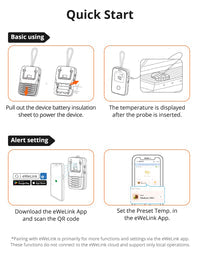 BMT01 SONOFF BBQ Meat Thermometer | BMT01