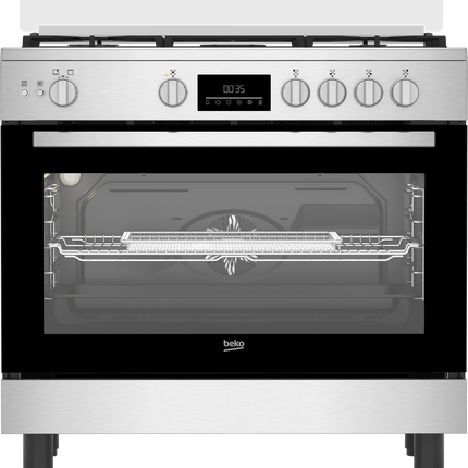 10.10.33.0021BekoBGGR 11225 GXA: Freestanding Cooker (Fan-assisted Gas, 90 cm)