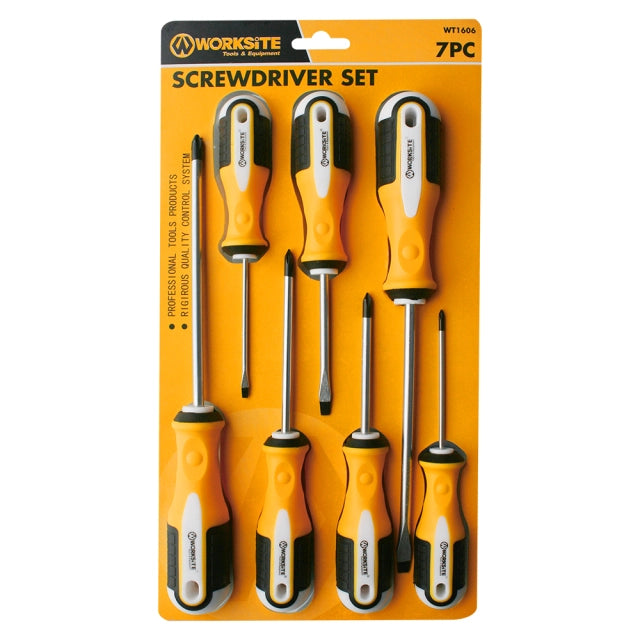 Precision Screwdriver Set From WORKSITE Versatile Sizes | WT1606 Precision Screwdriver Set From WORKSITE Versatile Sizes | WT1606