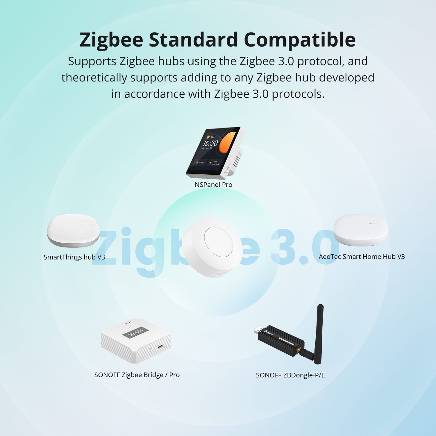 زر تحكم ذكي لاسلكي بتقنية Zigbee زر تحكم ذكي لاسلكي بتقنية Zigbee