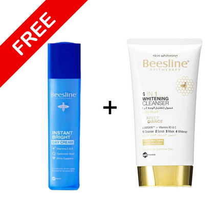 BEESLINE 4 in 1 Cleanser & Instant Bright Day Cream