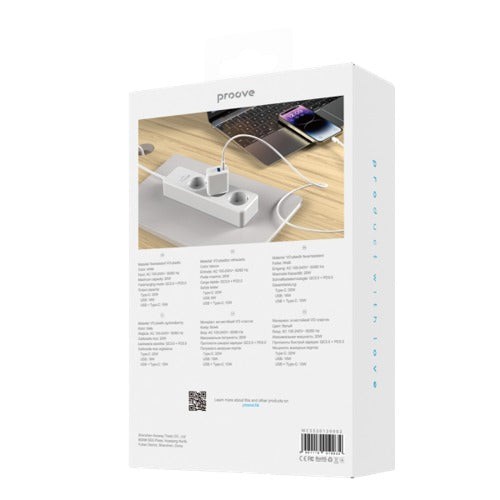 20 واط Proove Speed Surge شاحن حائط 20 واط Proove Speed Surge شاحن حائط