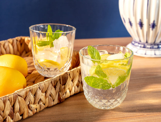 Brosse 4-Piece Water Glass Set - Premium Drinkware