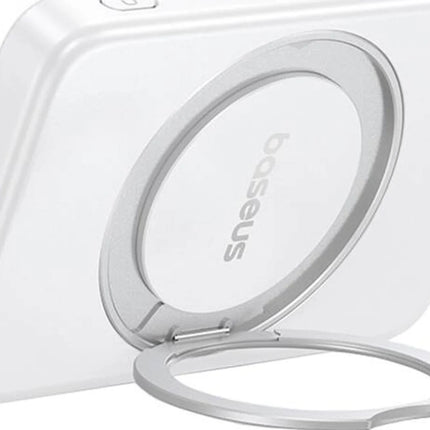 Baseus PicoGo Magnetic Power Bank with Foldable Stand - 5000mAh Capacity - Qi2 Certified Wireless Charging - 15W MagSafe Compatible - 20W Wired Fast Charge - Compact Portable Design