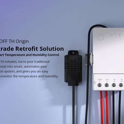 THR316 SONOFF TH Origin Smart Temperature and Humidity Monitoring Switch