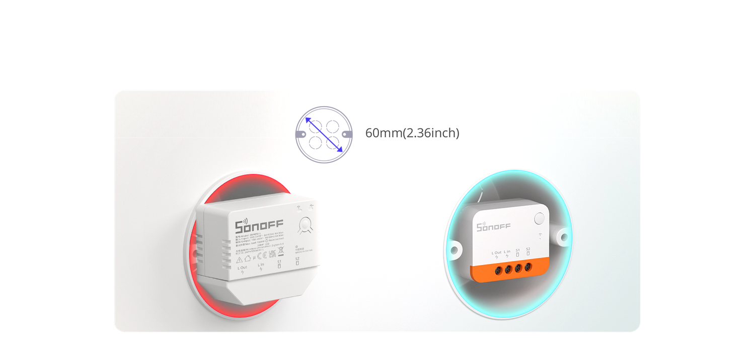 مفتاح ZBMINIL2: ذكي فائق الصغر بتقنية Zigbee 3.0 مفتاح ZBMINIL2: ذكي فائق الصغر بتقنية Zigbee 3.0