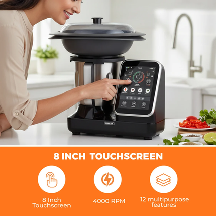 Geepas GSMC35059 Smart Multi-Cooker with Touchscreen & 12 Functions