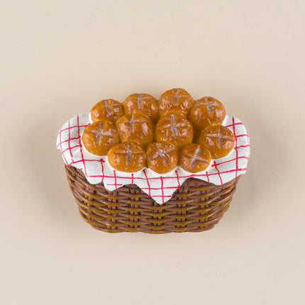Madame Coco Apple Basket Refrigerator Magnet