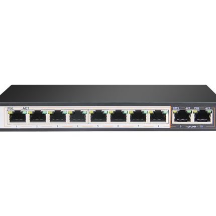 D-Link DGS-F1010P-E 8GE PoE+ 2GE Uplink 250m PoE Sw