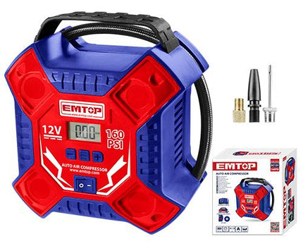  EMTOP Auto Air Compressor 160PSI 12V