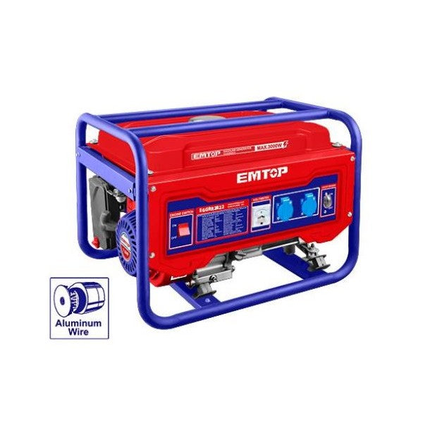 EMTOP Gasoline Generator 2.8KW (with battery )