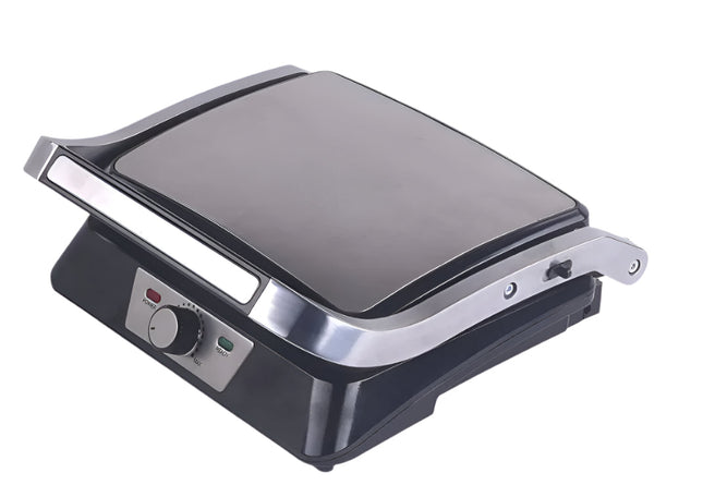 Tekmaz Grill with Garnete Open Plate 1850W – Black & Steel