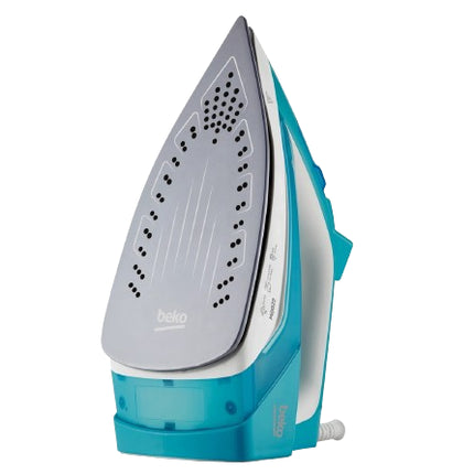 Beko Steam Iron 2200W 240ml Leak proof Blue Self cleaning