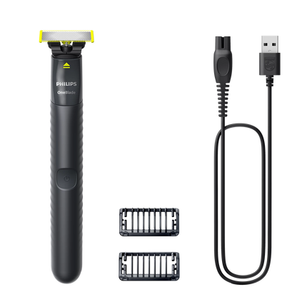 ماكينة حلاقة فيليبس ون بليد للوجه QP1424/10 الكهربائية الهجينة