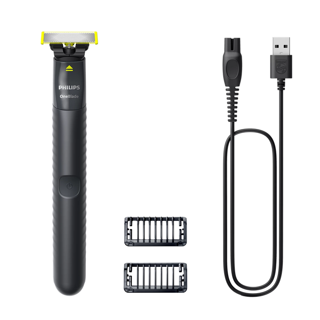 Philips OneBlade Face QP1424/10 Hybrid Electric Trimmer and Shaver