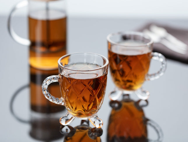 Taylar 4-Piece Tea Cup Set - Elegant Design