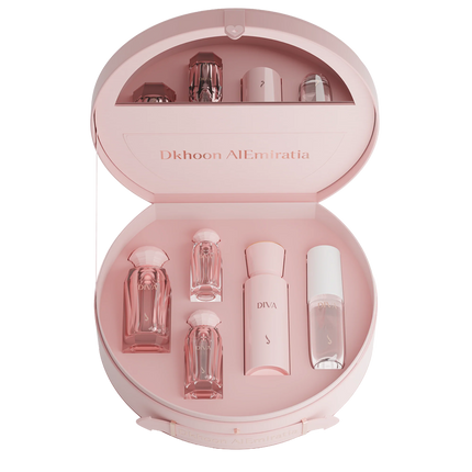 DKHOON ALEMIRATIA Emirates Diva Gift Set for Women – 5-Piece Fragrance Collection