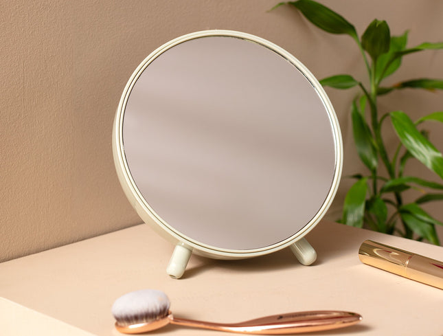 Alison Double-Sided Makeup Mirror in Mint