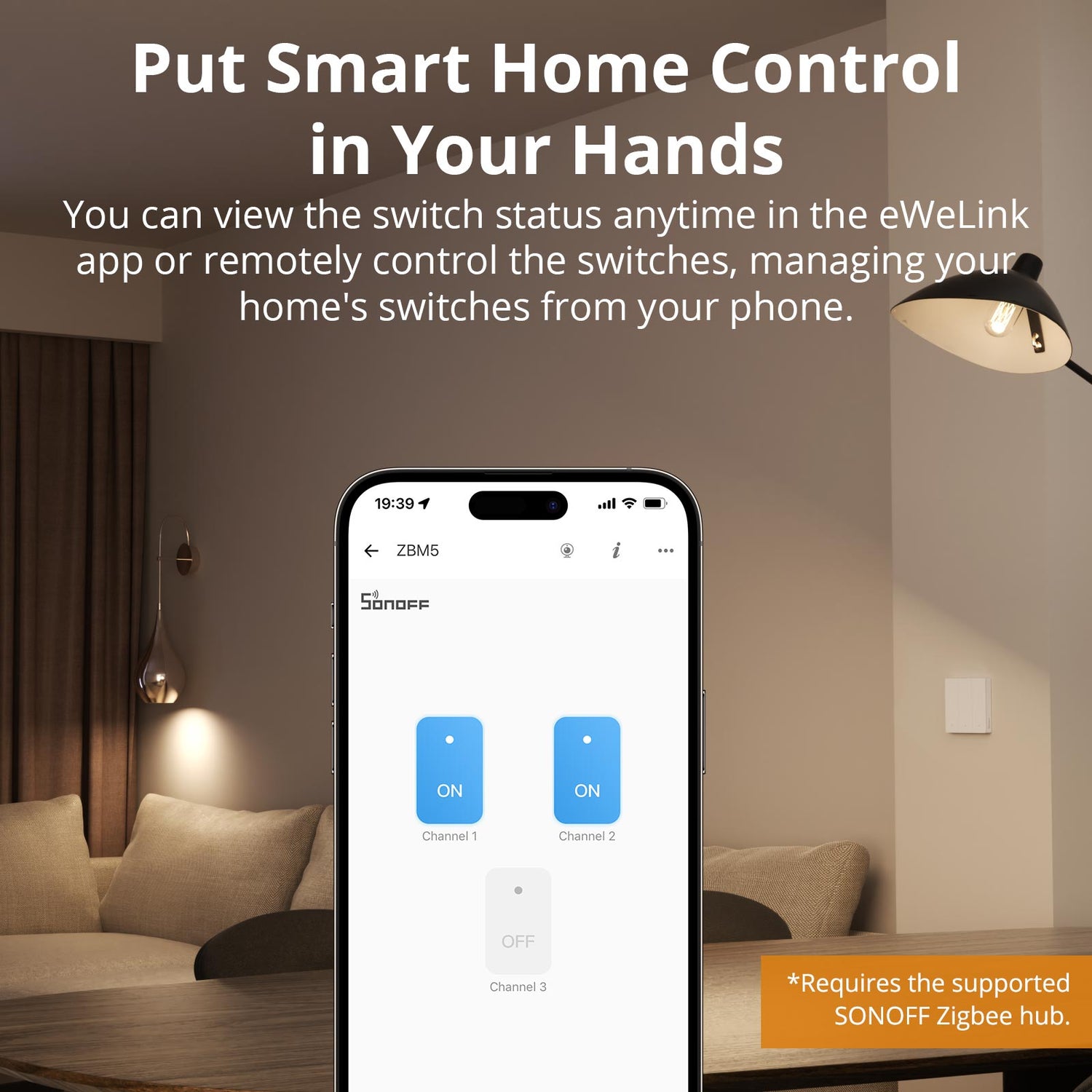 مفتاح جداري ذكي ZBM5 SwitchMan بتقنية Zigbee (مفتاح واحد، مقاس 86) مفتاح جداري ذكي ZBM5 SwitchMan بتقنية Zigbee (مفتاح واحد، مقاس 86)