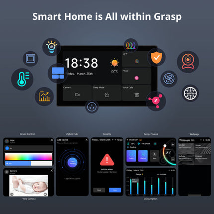 NSPanel120PB SONOFF NSPanel Pro Smart Home Control Panel-120 Type