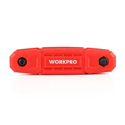 WORKPRO 9-Piece Folding Hex Key Set (SAE)