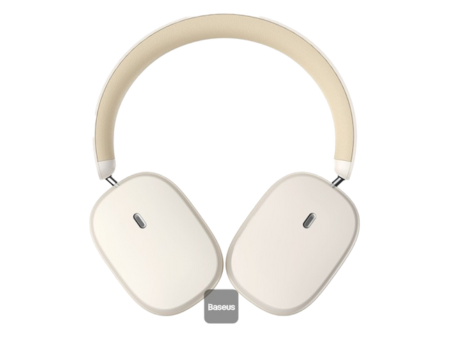 سماعات رأس باسوس بوي H1s (Baseus Bowie H1s) لاسلكية - عزل ضوضاء نشط 45 ديسيبل - صوت عالي الدقة Hi-Res - بطارية تدوم 70 ساعة - صوت مكاني