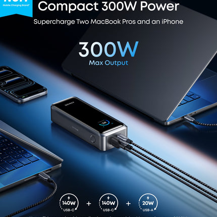 Anker 26,000mAh 300W Power Bank for Laptops