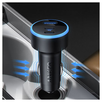 Anker 335 Car Charger 67W Fast Charging Dual Port